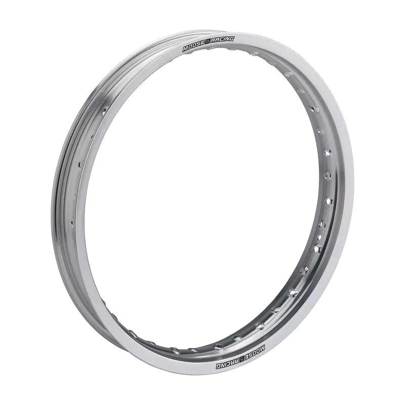 jantes avant MOOSE RACING silver 1.60 x 21 32 trous