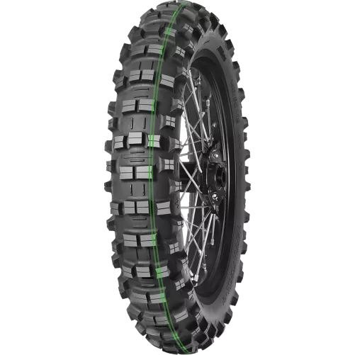 pneu arriere MITAS double bande verte 140-80-18