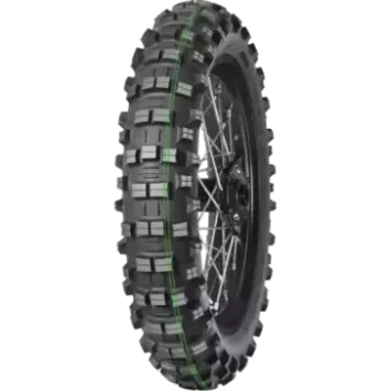 pneu arriere MITAS double bande verte 140-80-18