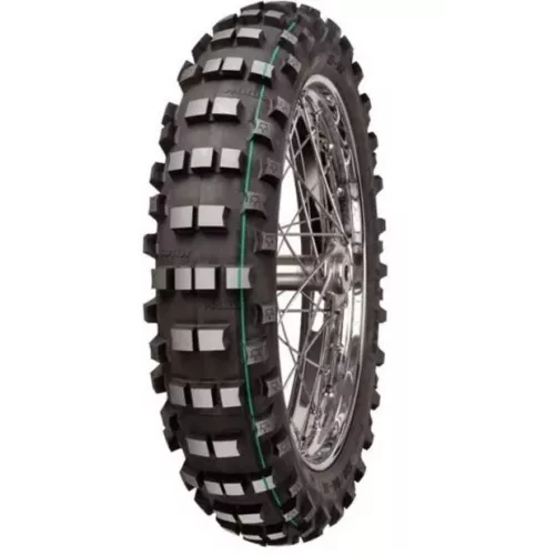 pneu arriere MITAS bande verte 140-80-18 terra force EF