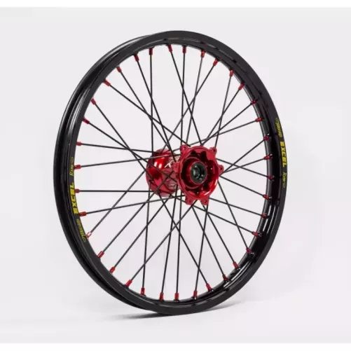 roue avant KITE 125/250 CR 02-07, 250/450 CRF 02-21 rouge / noir / rouge / noir