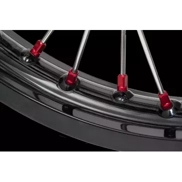 roue arriere HAAN WHEEL YZ 01-24 full noir rouge