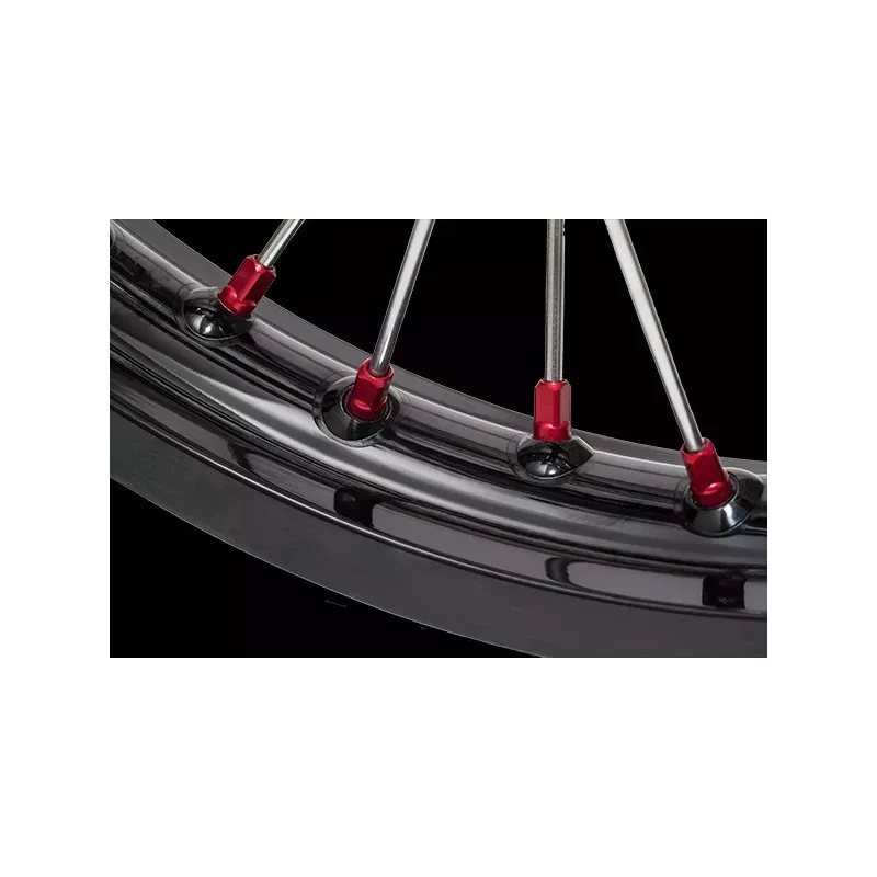 roue arriere HAAN WHEEL YZ 01-24 full noir rouge