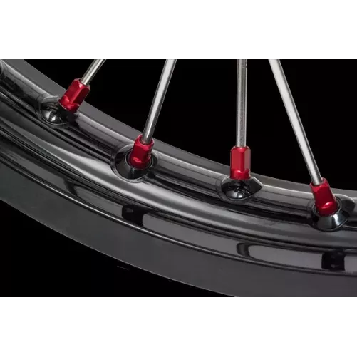roue arriere HAAN WHEEL YZ 01-24 full noir rouge