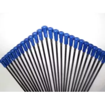 rayon avant + arriere TECH2 21" noir tete de rayon bleu TECH2