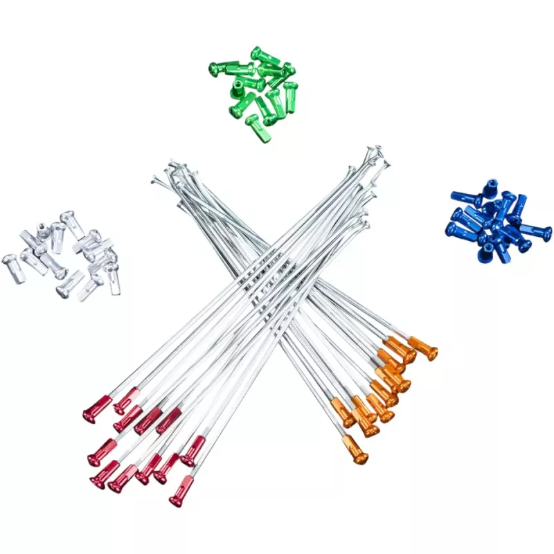 kit rayons arriere 19" pour moyeux KITE (5 coloris)