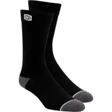 Chaussettes 100% SOLID noires
