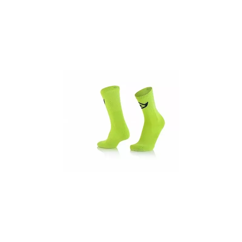 chaussette ACERBIS coton jaune fluo 8.95