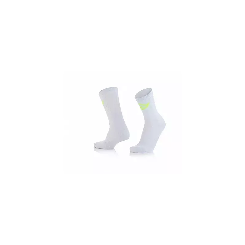 chaussette ACERBIS coton blanches 8.95