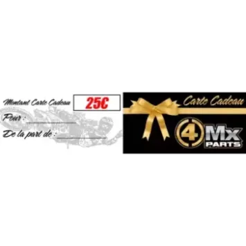 bon cadeau 4MX-PARTS 25?