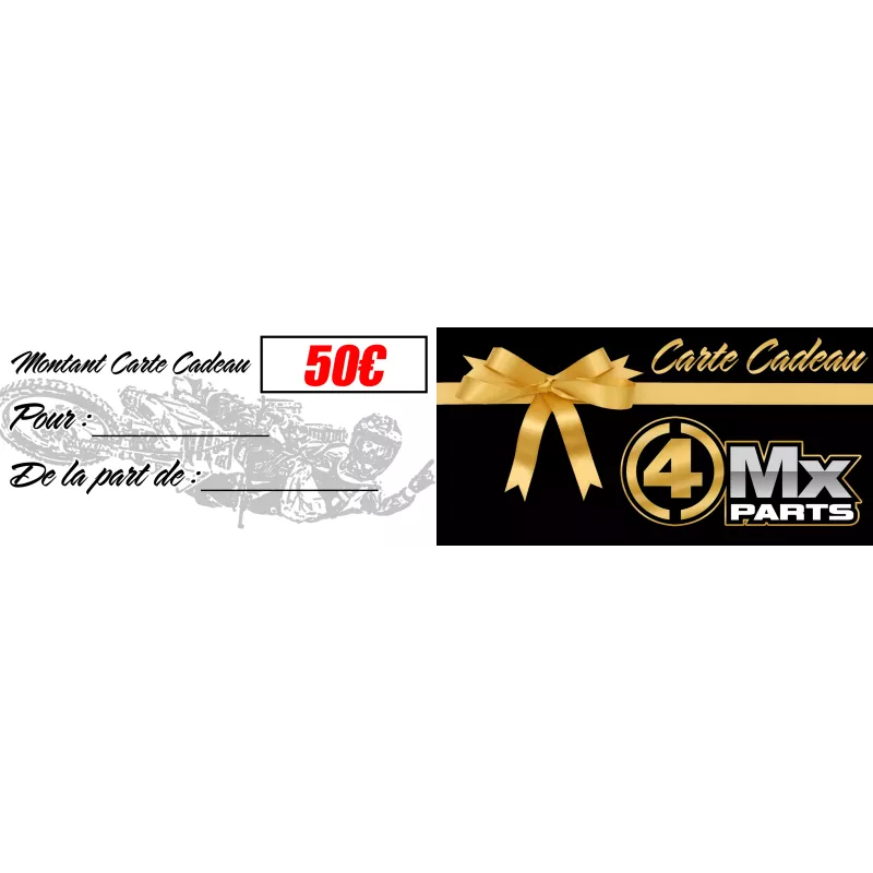 bon cadeau 4MX-PARTS 50?