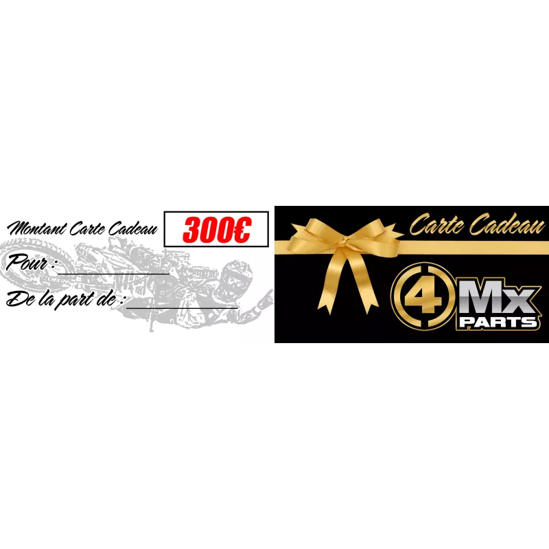 bon cadeau 4MX-PARTS 300?