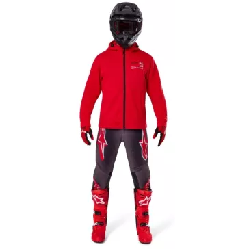 Veste polaire Alpinestars Racer MX Fleece ROUGE