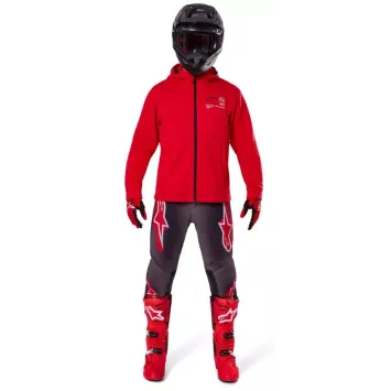 Veste polaire Alpinestars Racer MX Fleece ROUGE