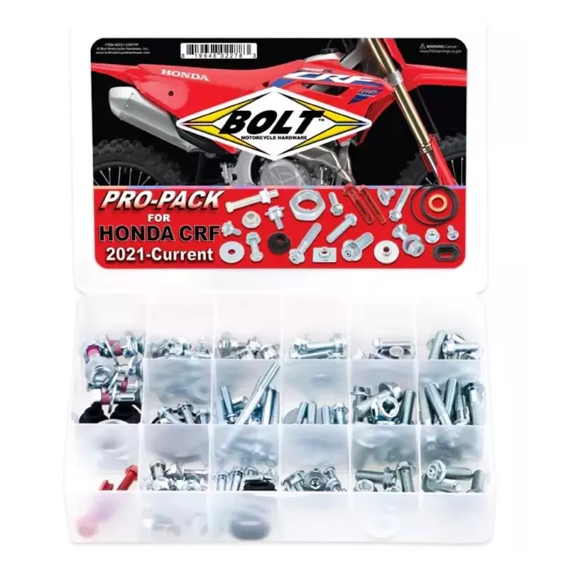 Kit visserie plastiques BOLT Pro Pack CRF 21-25