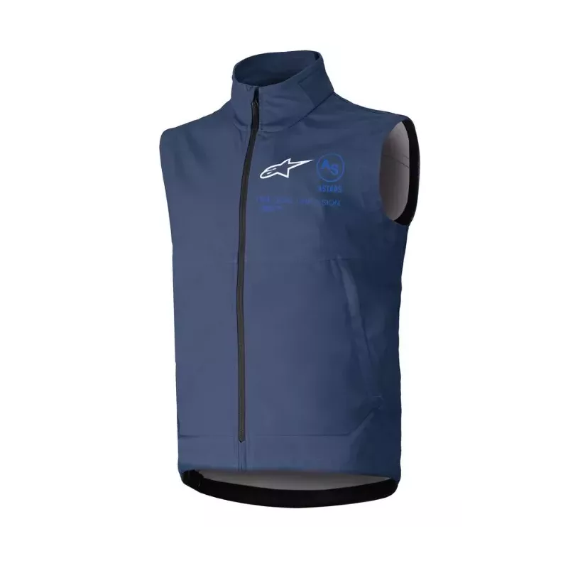 Veste SANS MANCHE MX Alpinestars Techstar Softshell MARINE