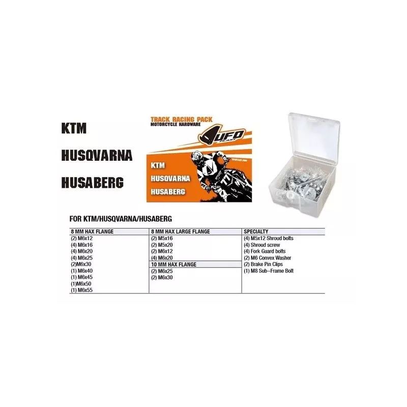 Track Racing Pack UFO pour KTM-HUSQVARNA