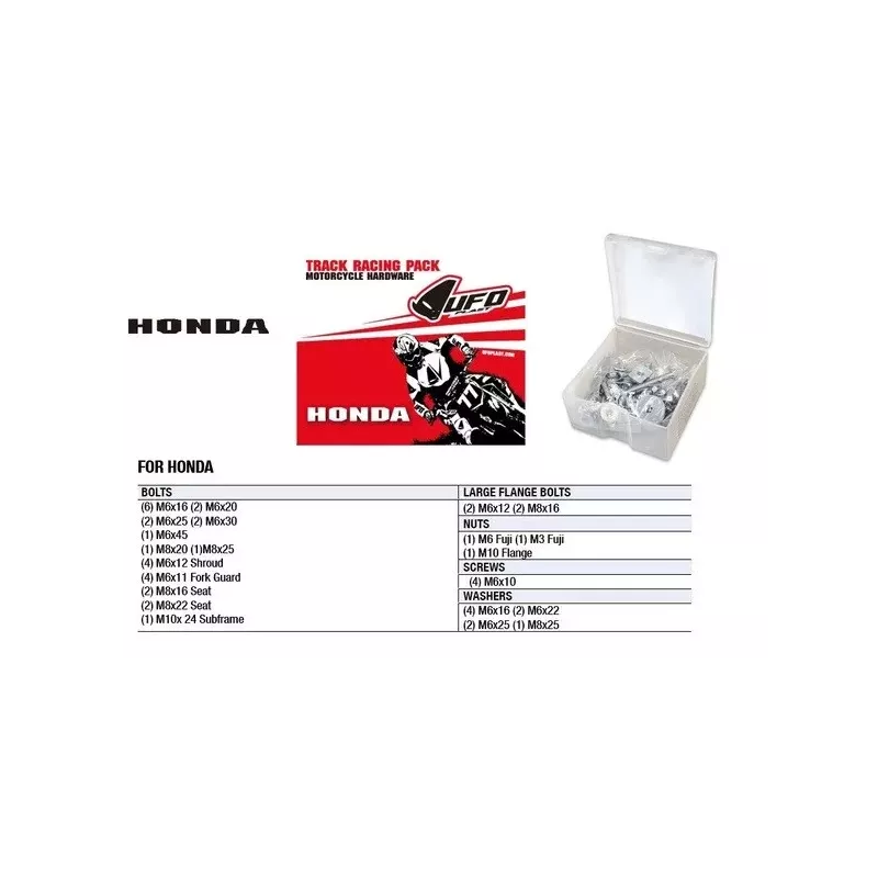 Track Racing Pack UFO pour HONDA