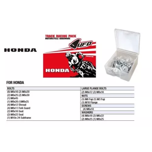 Track Racing Pack UFO pour HONDA