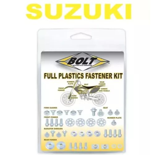 kit visserie plastique 250/450 RMZ BOLT 18-25