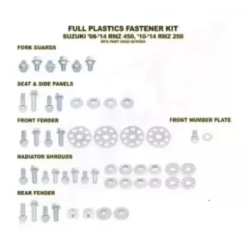 Kit vis complet de plastiques Bolt Suzuki RM-Z450/250