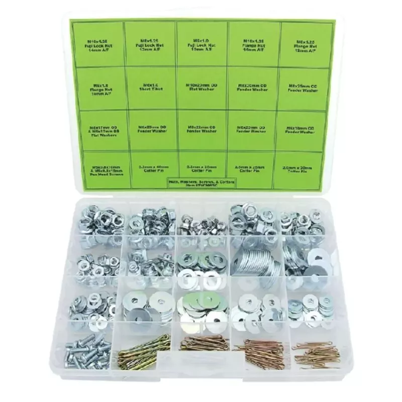Coffret écrous - rondelles - vis - goupilles Bolt universel