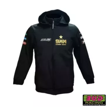 Blouson Softshell Team Bud Racing noir