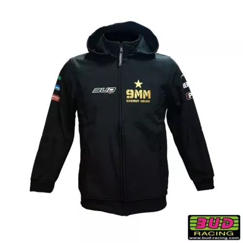 Blouson Softshell Team Bud Racing noir