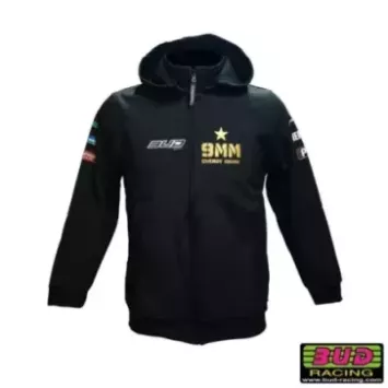 Blouson Softshell Team Bud Racing noir