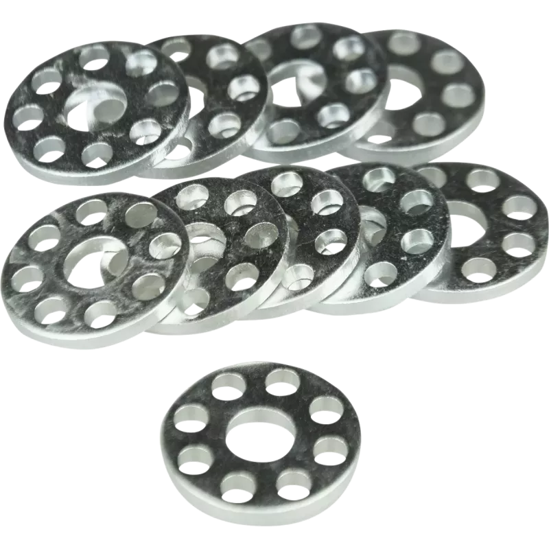 RONDELLES PERCÉES SCAR 18mm (lot de 10)