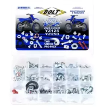 Kit visserie plastiques BOLT Pro Pack YAMAHA 125/250 YZ 22-25
