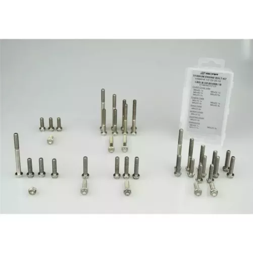 Kit vis moteur SCAR 50 vis titane 250 YZF 2019-2020