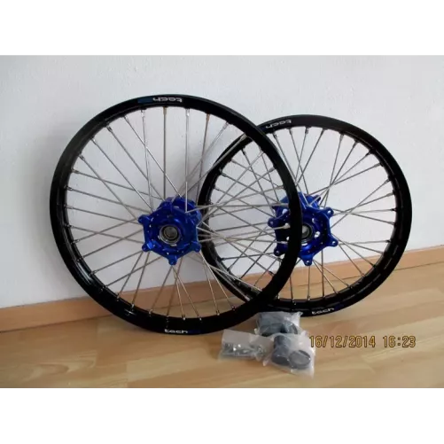 paire TECH2 250/450 CRF 14-16 bleu / noir