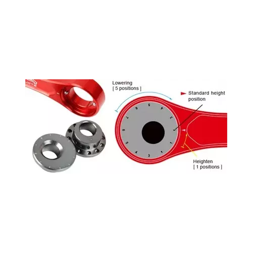 biellette ZETA ajustable 250 CRF 18-20 et 450 CRF 17-20