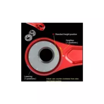 biellette ZETA 250 CRF 22-23 et 450 CRF 21-23 ajustable (de +5mm à -25mm)