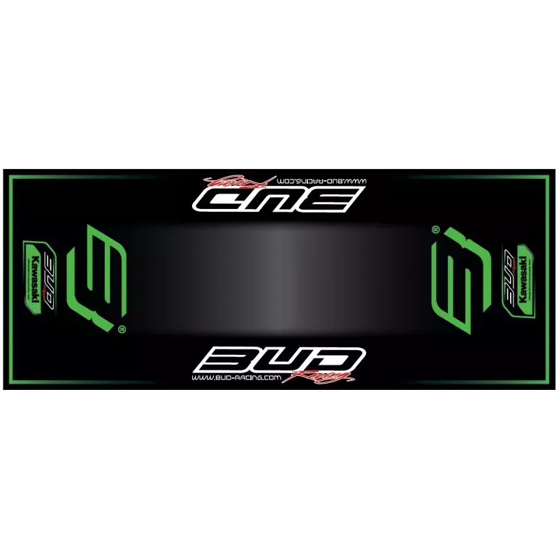 Tapis de sol Team BUD RACING/KAWASAKI
