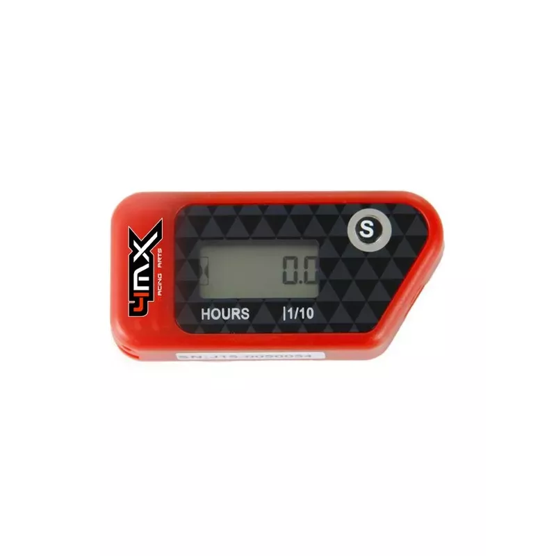 compteur d'heure 4MX sans fil rouge