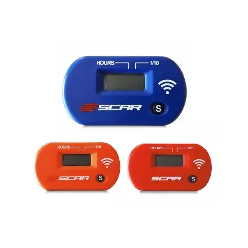 compteur d'heure SCAR couleur sans fil