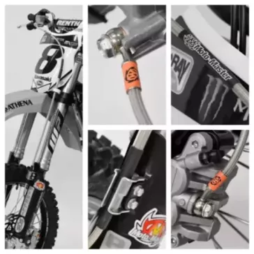 durite de frein avant MOTOMASTER CRF 09-22