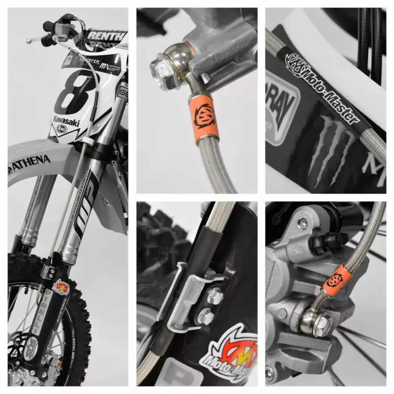 durite de frein avant MOTOMASTER CRF 09-19