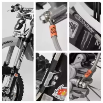 durite de frein avant MOTOMASTER CRF 09-19