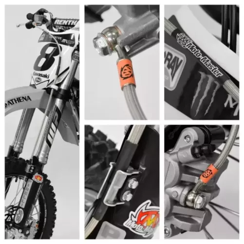 Durite de frein avant MOTOMASTER YZ/F 08-25