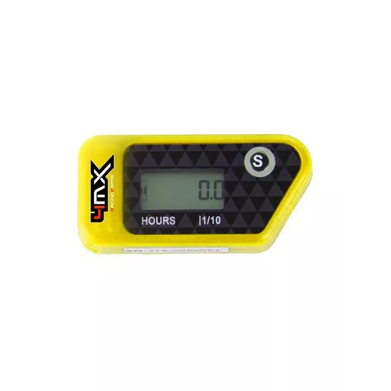 Compteur d'heure 4MX sans fil jaune