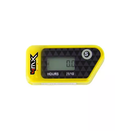Compteur d'heure 4MX sans fil jaune