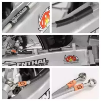 durite de frein arriere MOTOMASTER GASGAS MC/F 21-22