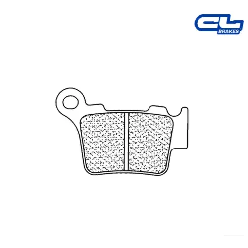 Plaquette arrière CL BRAKES KTM, HUSQVARNA, SHERCO , GASGAS