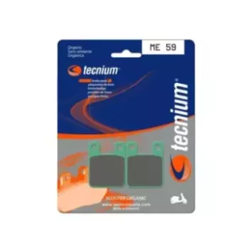 plaquettes avant TECNIUM 125/250 cr 84-86
