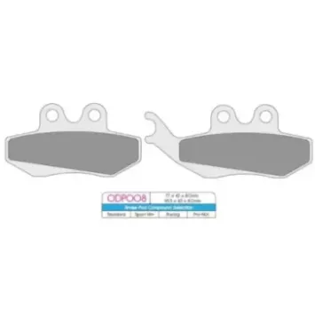 plaquettes avant DP BETA 125 RR 4T 08-12