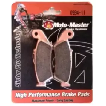Plaquettes de frein avant - YAMAHA YZ/F 08-25 MOTOMASTER GP