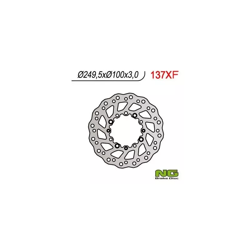 disque avant à petale NG pour KX 88-05 72.60